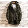 Fashion OEM Custom Mens Parka Jacket Cotton Coat